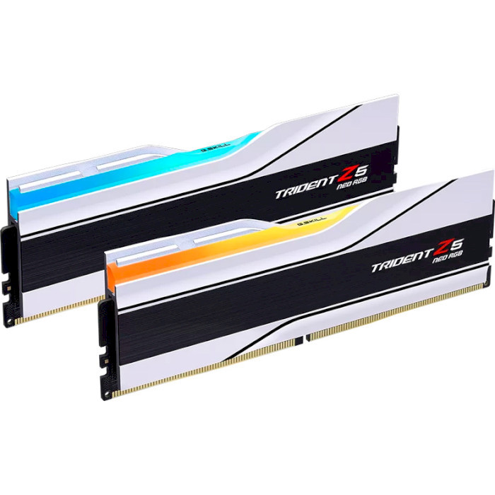 Оперативна пам'ять G.Skill Trident Z5 Neo RGB White DDR5-6000 64GB (2x32GB) (F5-6000J3036G32GX2-TZ5NRW)