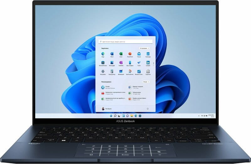 Ноутбук Asus Zenbook 14 OLED Ponder Blue (UX3402ZA-KM227W/90NB0WC1-M01M30)