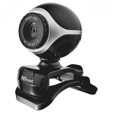 Веб камера Trust Exis 480p Black/Silver (17003)