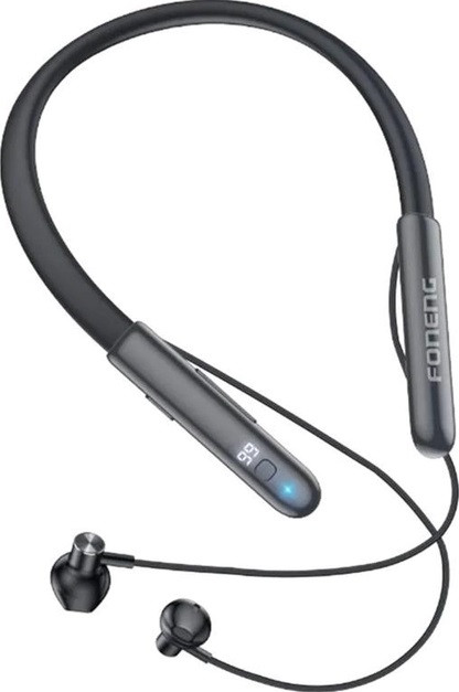 Bluetooth гарнітура Foneng BL37 Digital Display Neckband Bluetooth Earphone (BL37-BE-DDN)