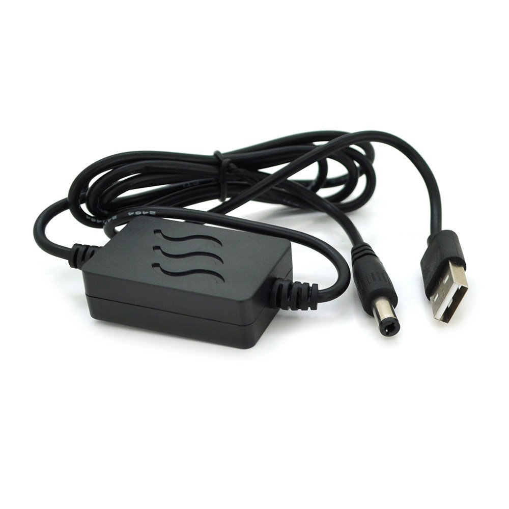 Кабель живлення 5.5/2.1mm(M) USB2.0 (Input: 5V/Out:12V), 1m (29943/29943)