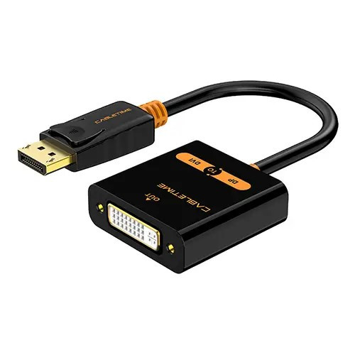Кабель Сabletime DisplayPort - DVI (M/F), 0.2 m Black (CP24B)