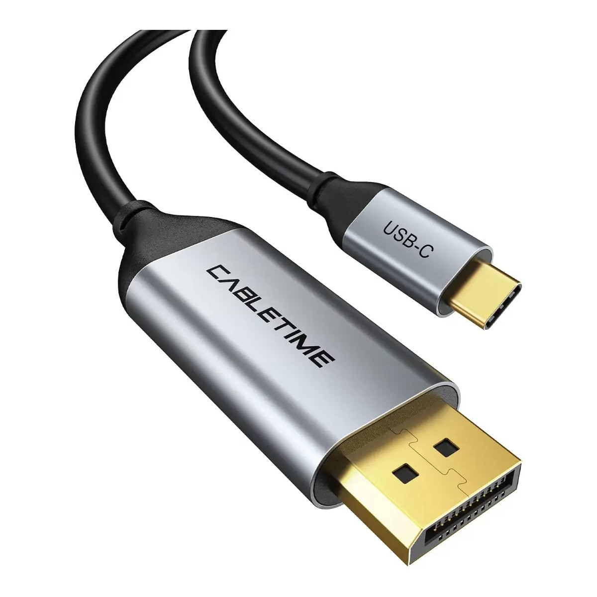 Кабель USB Cabletime USB Type-C - DisplayPort, 1 m (CC10H)