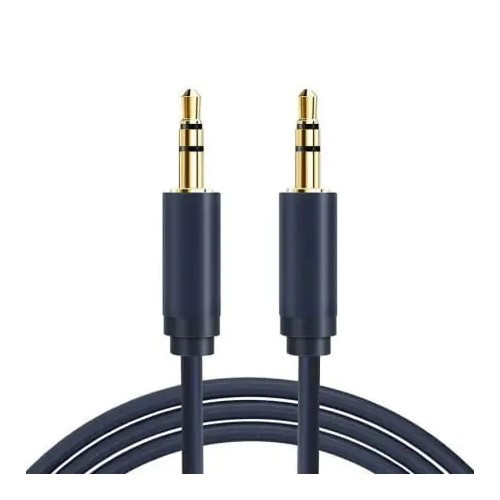 Кабель синхронизации Cabletime Audio 3.5 mm M - 3.5 mm M, 1 m, Black, 3 pin (CF15H)