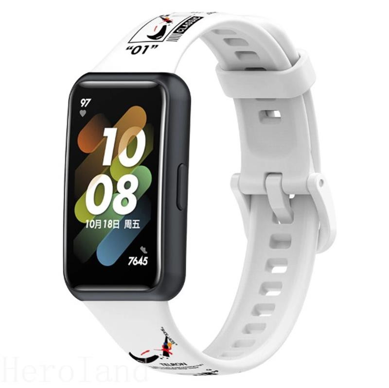 Ремінець BeCover Modern Style for Huawei Band 7/Honor Band 7 White (709454)