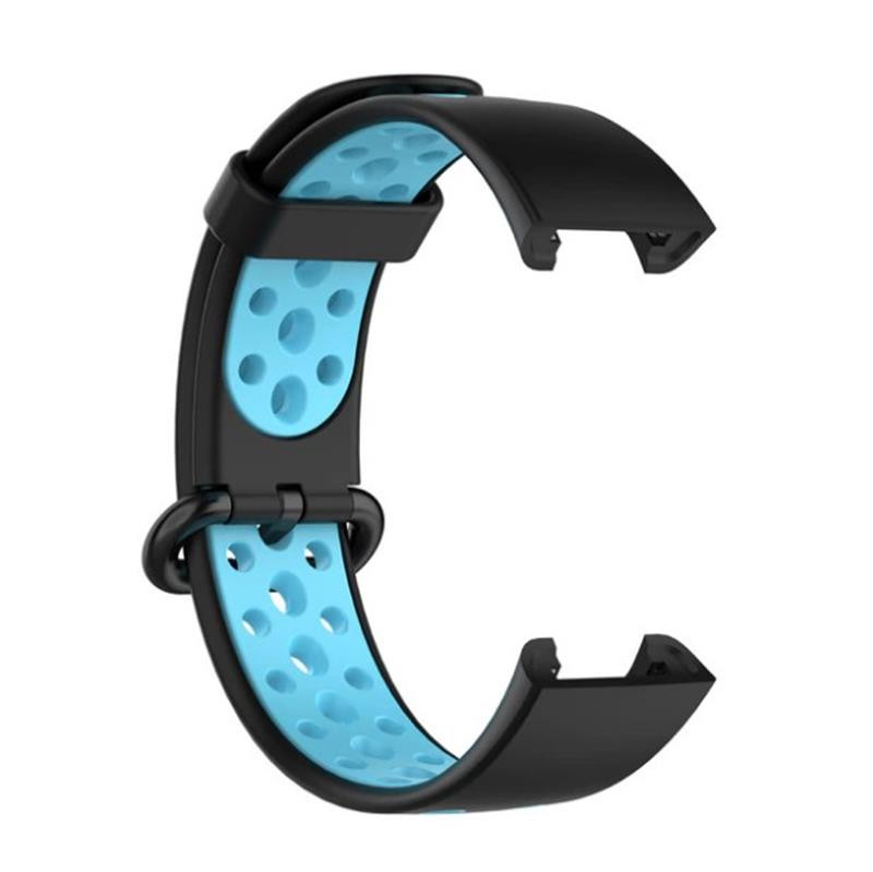 Ремінець BeCover Vents Style for Xiaomi Redmi Smart Band 2 Black-Blue (709421)
