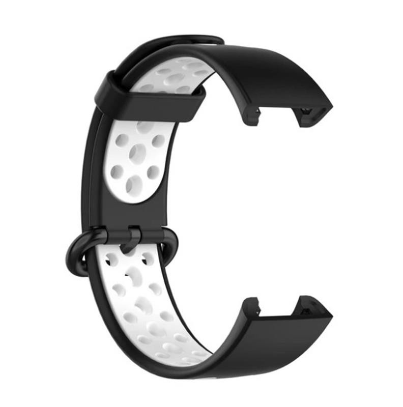 Ремінець BeCover Vents Style for Xiaomi Redmi Smart Band 2 Black-White (709425)