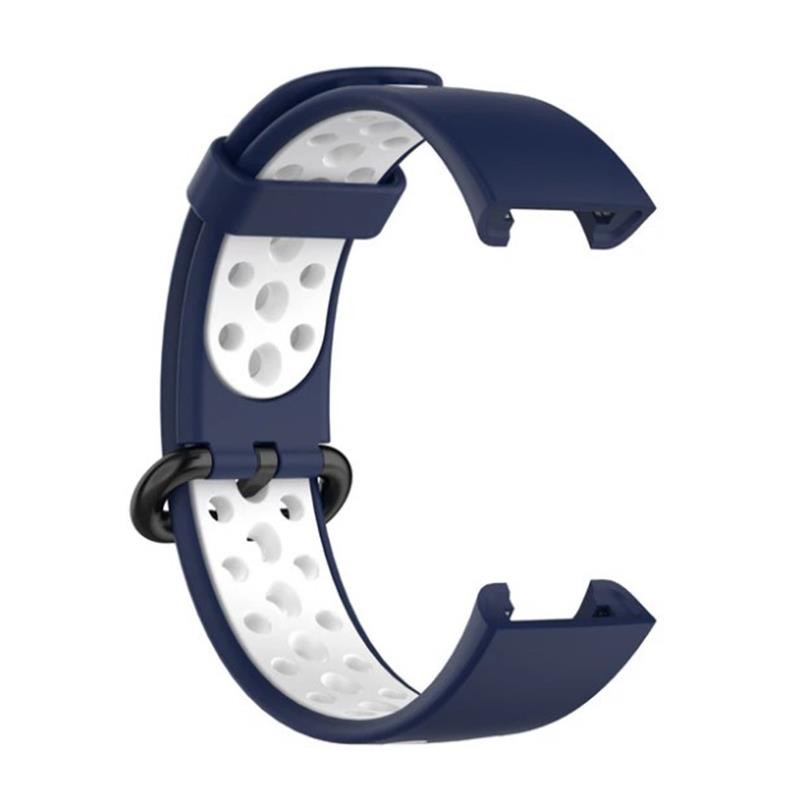 Ремешок BeCover Vents Style for Xiaomi Redmi Smart Band 2 Blue-White (709426)