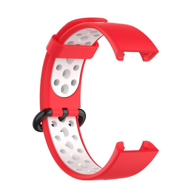 Ремінець BeCover Vents Style for Xiaomi Redmi Smart Band 2 Red-White (709427)