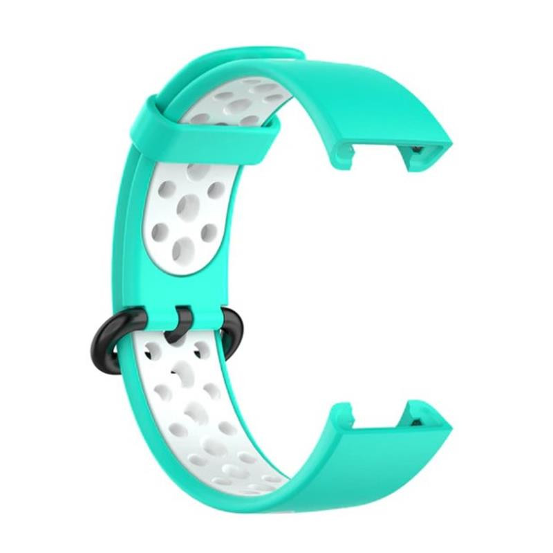 Ремінець BeCover Vents Style for Xiaomi Redmi Smart Band 2 Turquoise-White (709428)