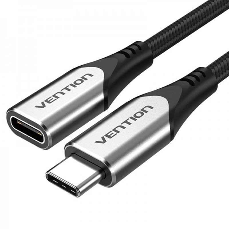 Кабель USB Vention USB-C - USB-C 1 m Grey (TABHF)