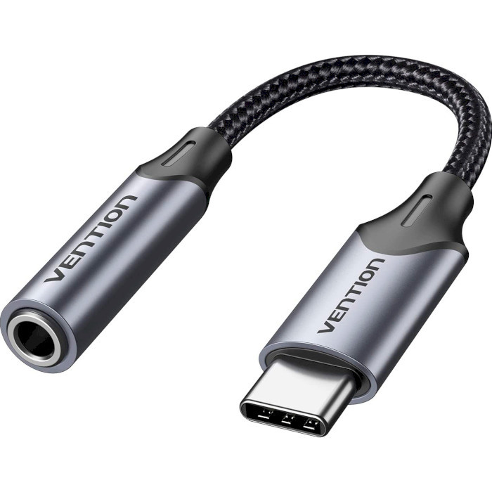 Зарядний пристрій Vention USB Type C - 3.5mm (BGMHA)