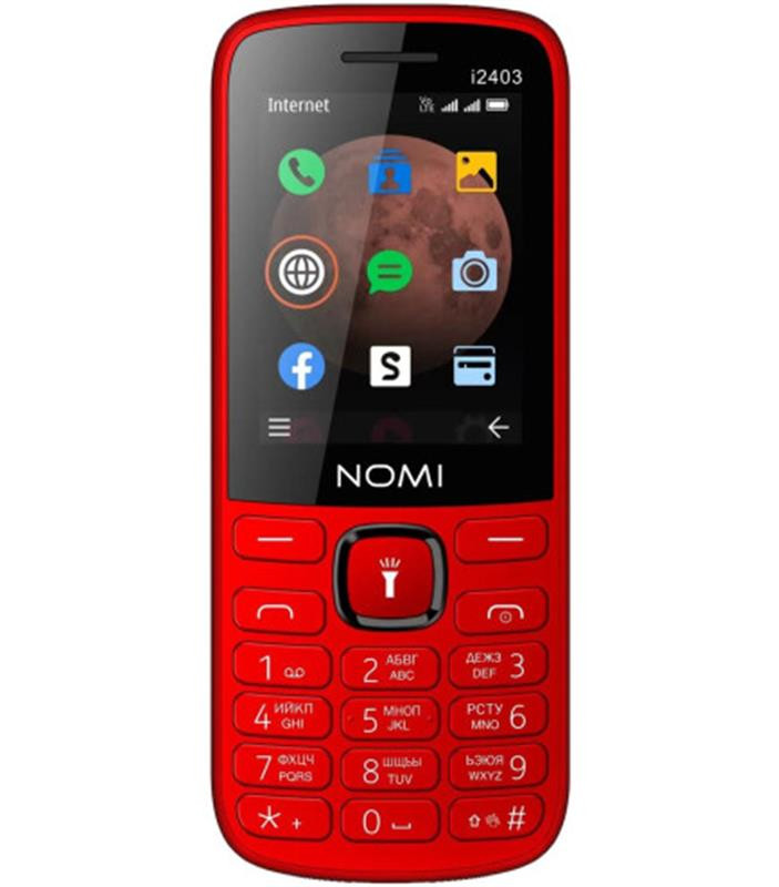 Мобільний телефон Nomi i2403 Dual Sim Red