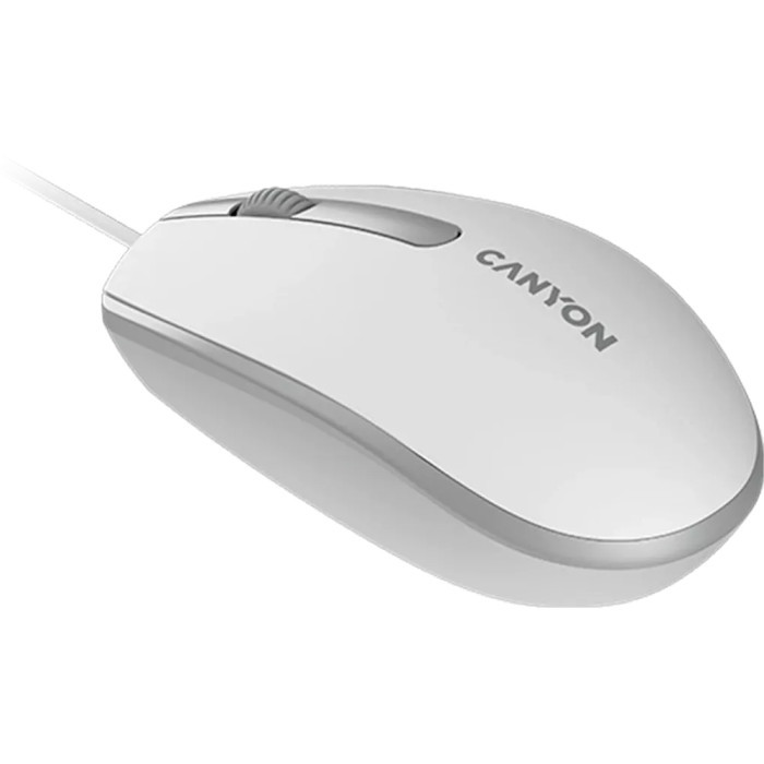 Мышка Canyon M-10 White Grey (CNE-CMS10WG)
