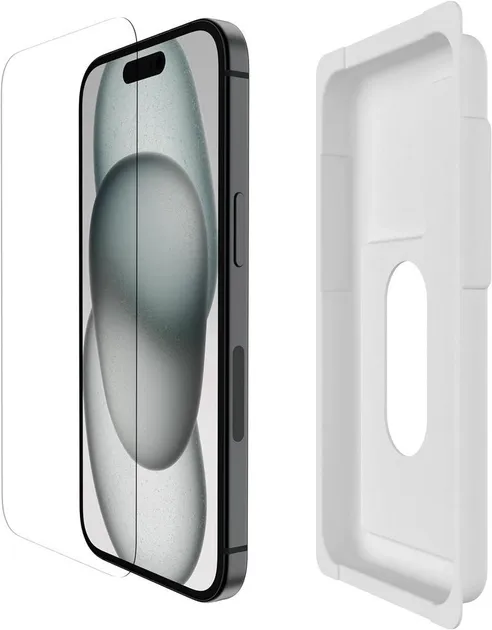 Захисне скло Belkin for Apple iPhone 15/14 Pro TemperedGlass Screen Protection (OVA135ZZ)