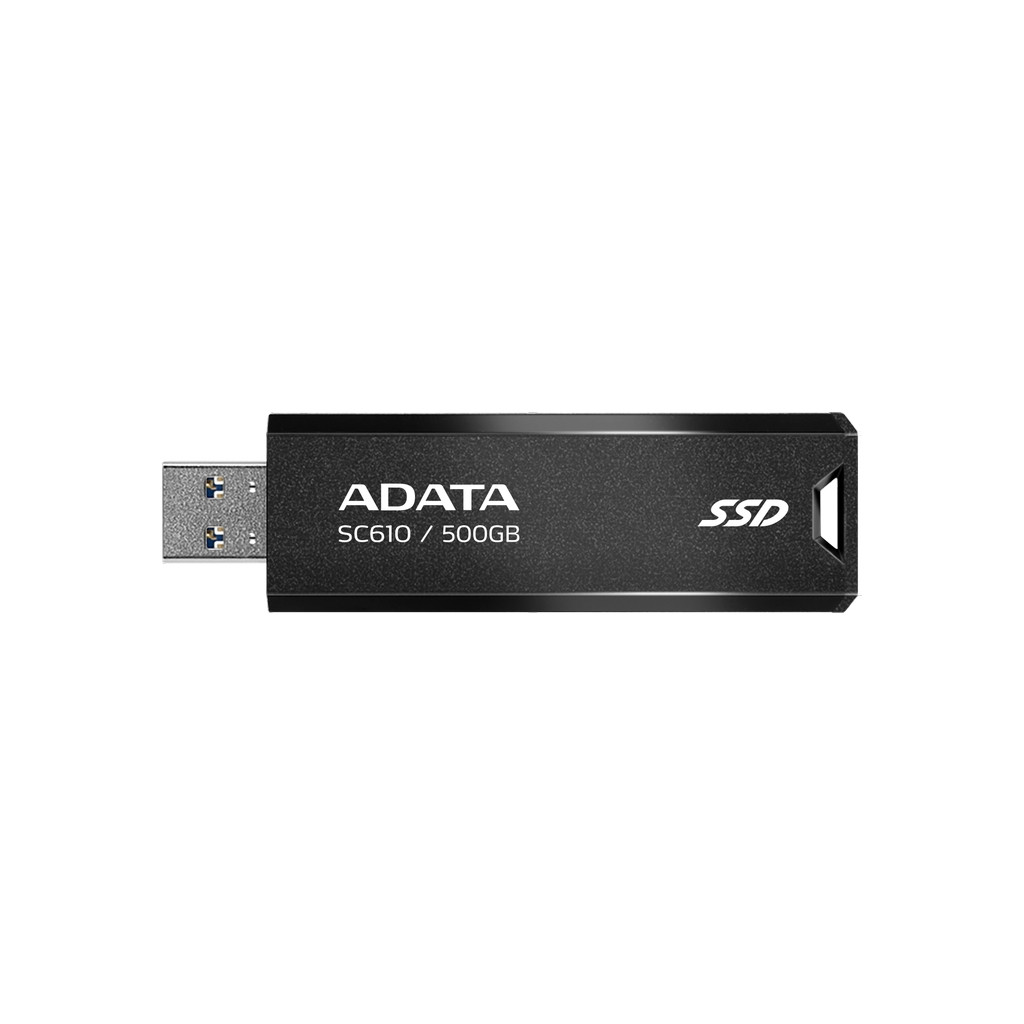 SSD накопитель ADATA USB3.2 500GB EXT. BLACK SC610-500G-CBK/RD 