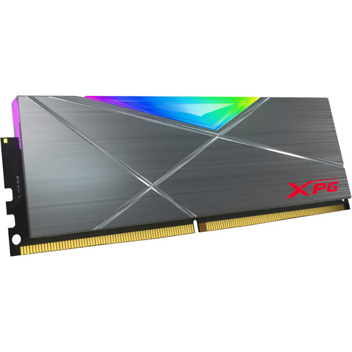 Оперативна пам'ять ADATA 16GB DDR4 3600MHz XPG Spectrix D50 RGB Tungsten Gray (AX4U360016G18I-ST50)