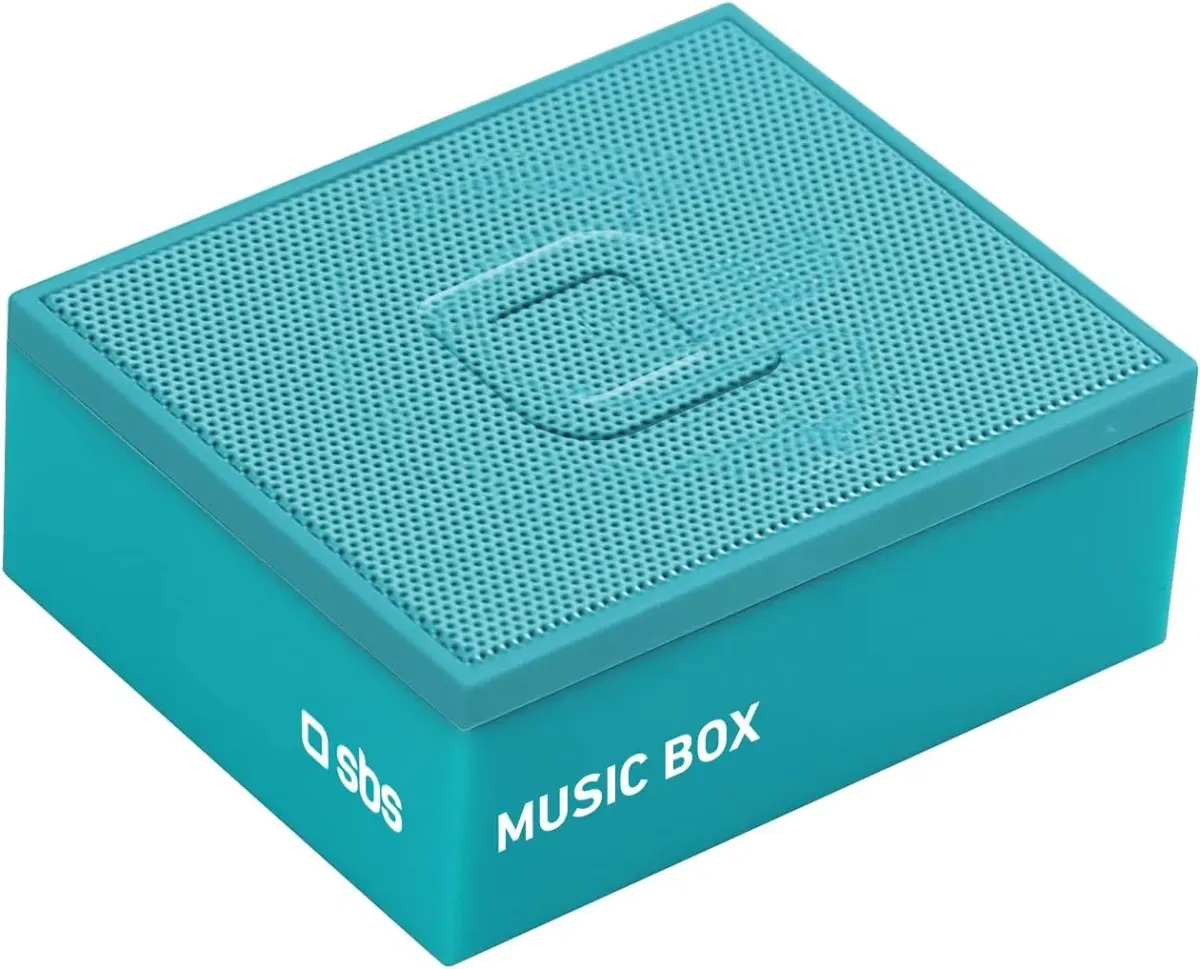 Bluetooth колонка SBS Music Box Blue (TTSQUARESPEAKERBTLB)
