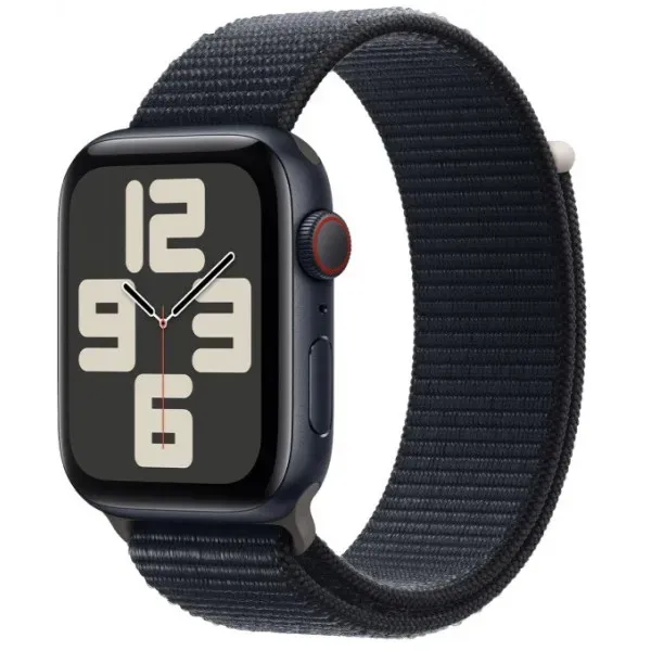 Смарт-годинник Apple Watch SE 2 2023 44mm GPS+LTE Midnight Aluminium Case w. Midnight Sport Loop (MRHA3)