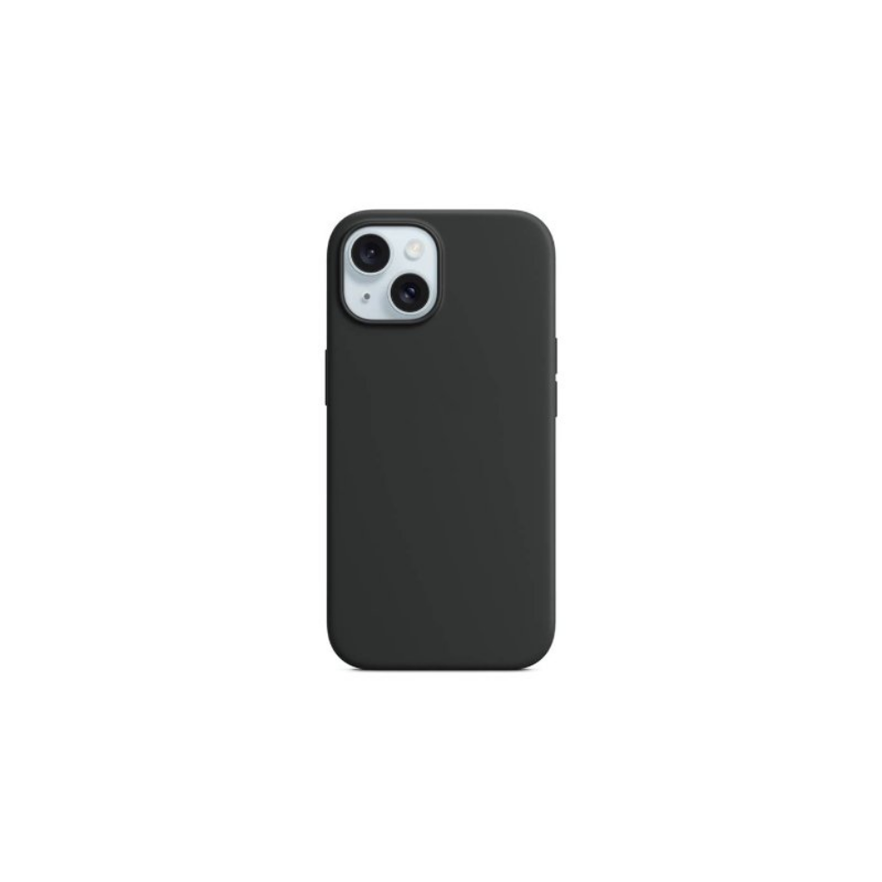 Чехол-накладка Monblan iPhone 15 Magnetic Silicone Series MagSafe Black