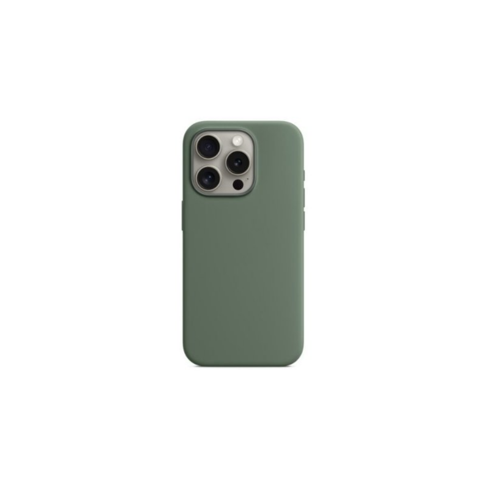 Чехол-накладка Monblan iPhone 15 Pro Magnetic Silicone Series MagSafe Cypress