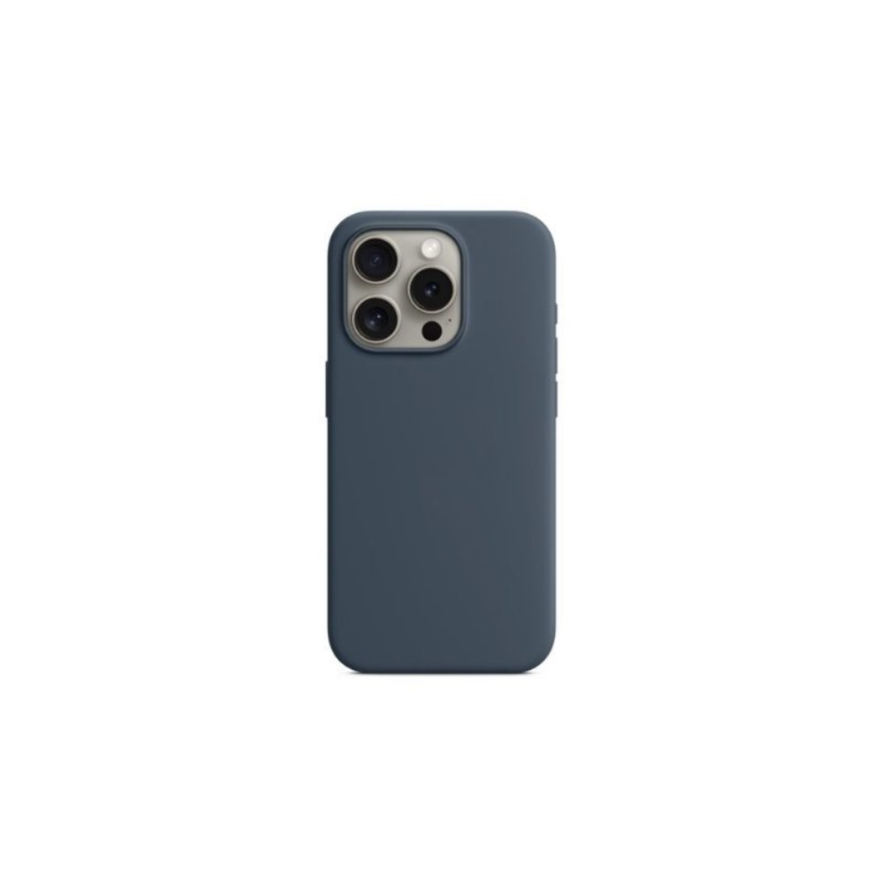 Чехол-накладка Monblan iPhone 15 Pro Magnetic Silicone Series MagSafe Storm Blue