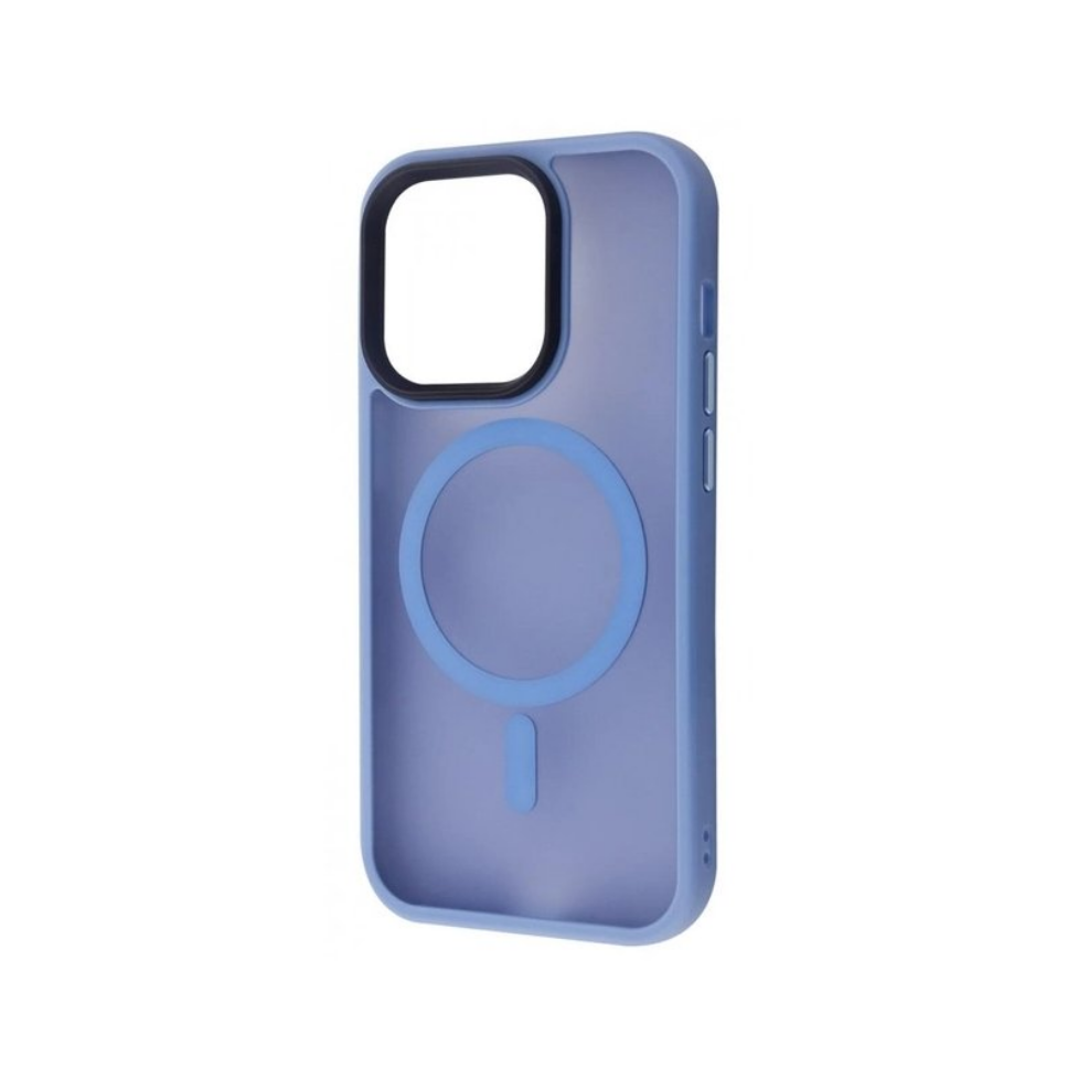 Чехол-накладка WAVE iPhone 13 Pro Matte Insane Case with MagSafe Sierra Blue