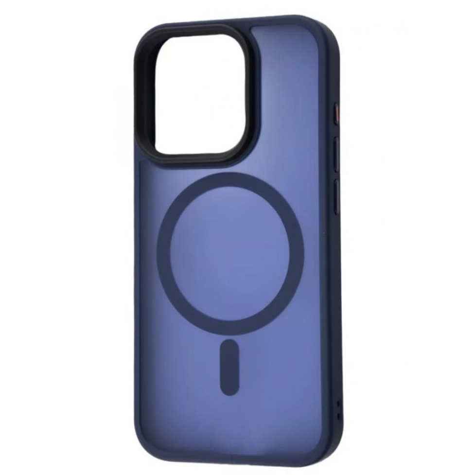 Чехол-накладка WAVE iPhone 15 Matte Insane Case with MagSafe Midnight Blue