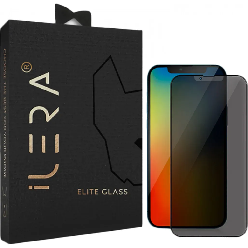 Защитное стекло iLera DeLuxe Incognito FullCover Glass iPhone 15 Pro (iLInDL15Pr)