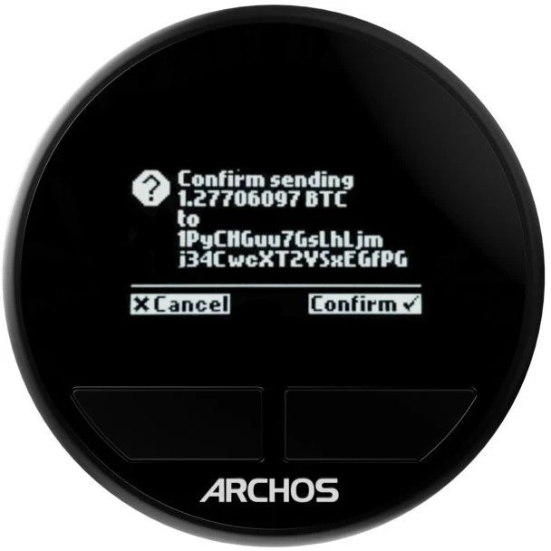 Гаманець для криптовалют Archos Safe-T Mini