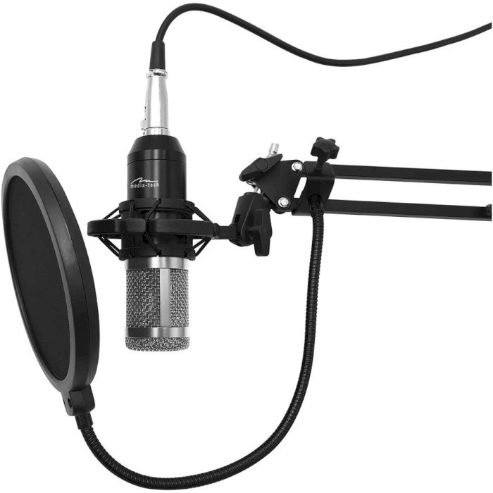 Мікрофон Media-Tech MT397S Silver