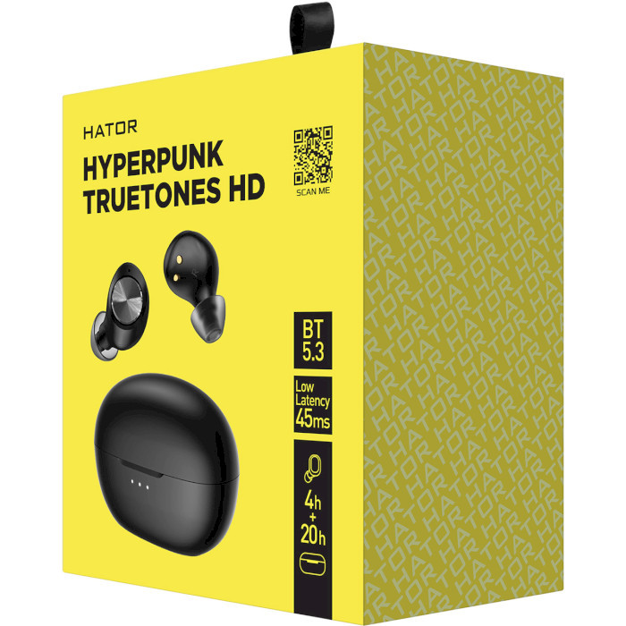 Навушники HATOR Hyреrpunk Truetones HD Black (HTA-415) в Україні
