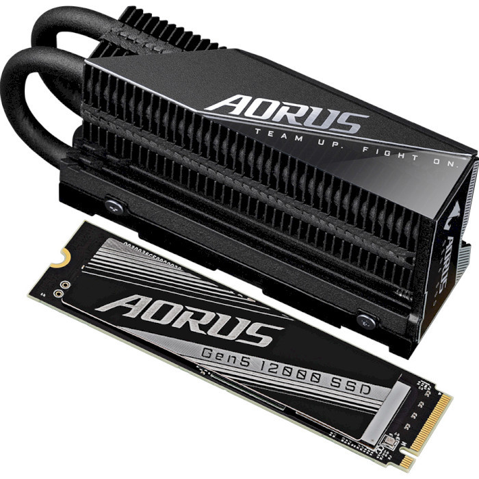 SSD накопитель Gigabyte AORUS Gen5 12000 1TB (AG512K1TB)