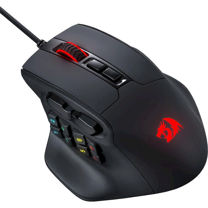 Мышка Redragon Aatrox MMO USB Black (71276)