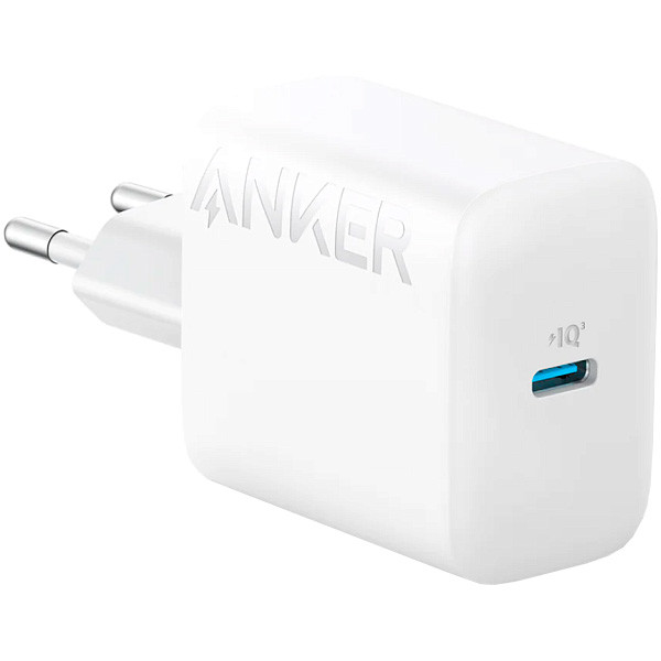 Зарядний пристрій Anker PowerPort 312 20W USB-C White (A2347G21)