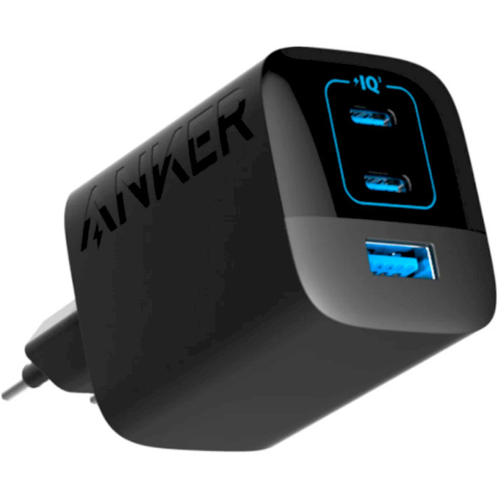 Зарядное устройство Anker PowerPort 336 67W 2xPD & 1xPIQ PPS Black (A2674G11)