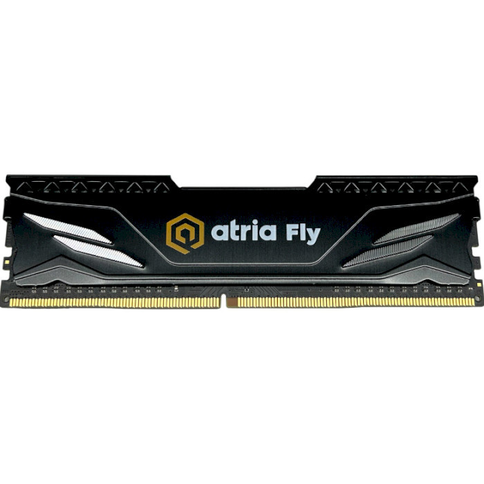 Оперативна пам'ять ATRIA 8 GB DDR4 2666 MHz Fly Black (UAT42666CL19B/8)