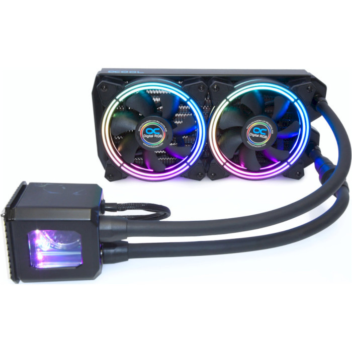 Системы водяного охлаждения Alphacool Eisbaer Aurora 240 CPU Digital RGB (11728)
