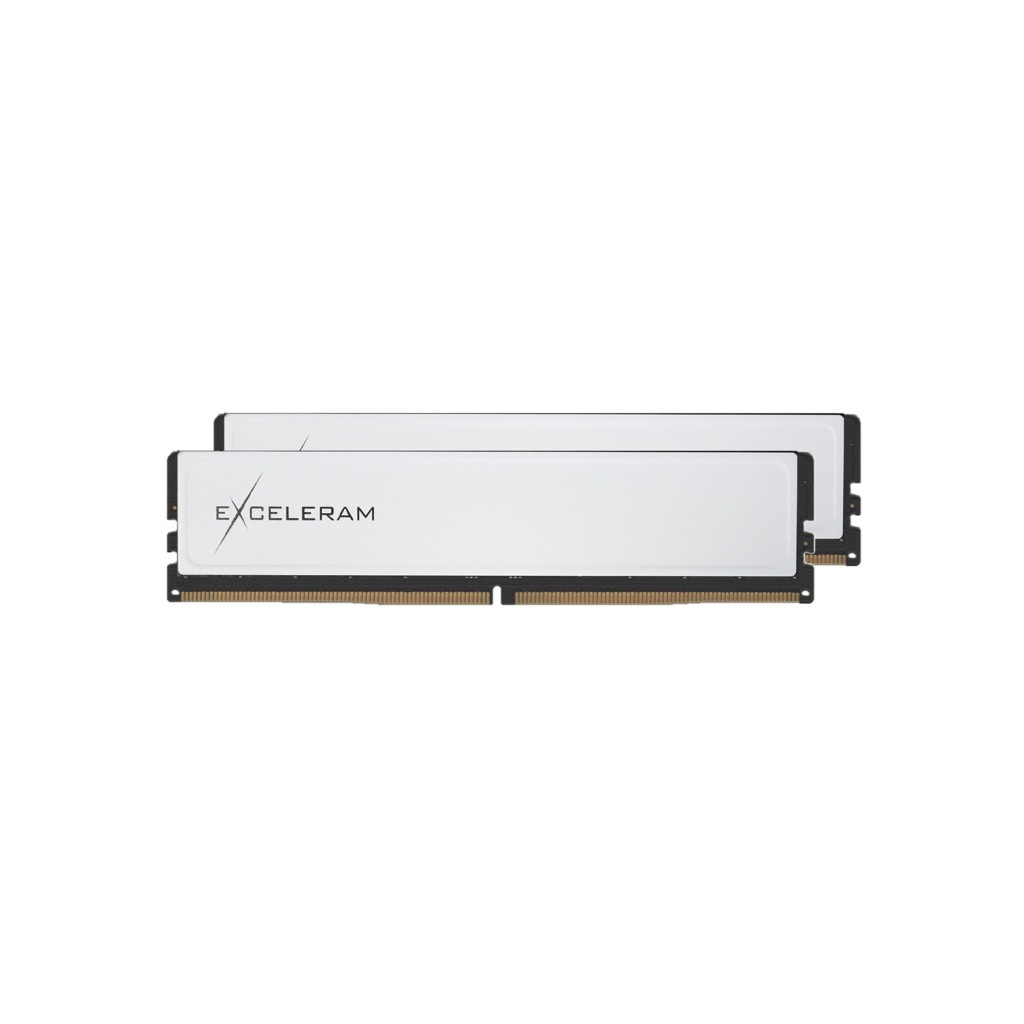 Оперативна пам'ять eXceleram DDR5 32GB (2x16GB) 6000 MHz White Sark (EBW50320603238CD)