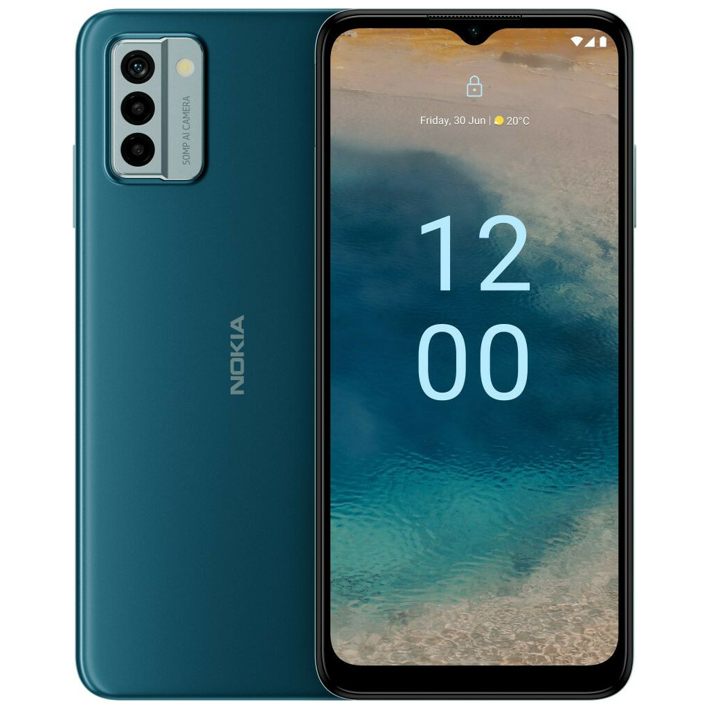 Смартфон Nokia G22 6/256GB Lagoon Blue