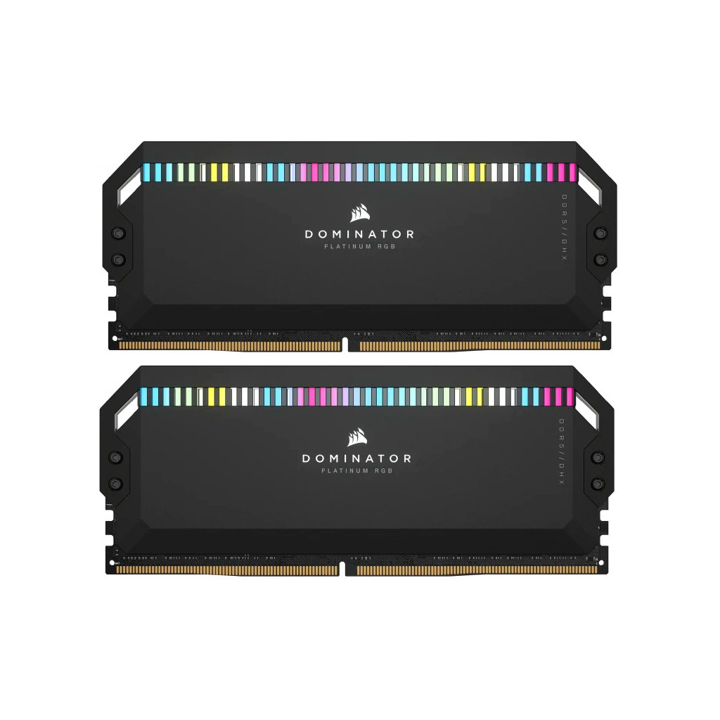 Оперативная память Corsair DDR5 32GB (2x16GB) 6000 MHz Dominator Platinum RGB Black (CMT32GX5M2X6000C36)