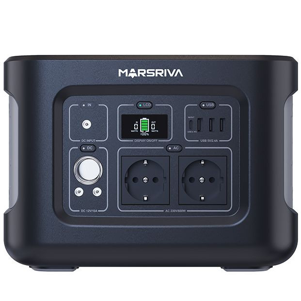 Зарядная станция Marsriva MP6 600Вт 512Wh 60Вт (MP6_MARSRIVA)