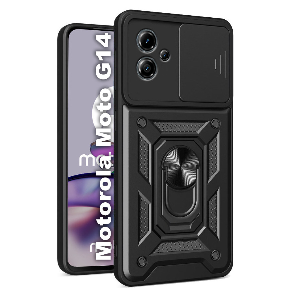 Чехол-накладка BeCover Military Motorola Moto G14 Black (709960)