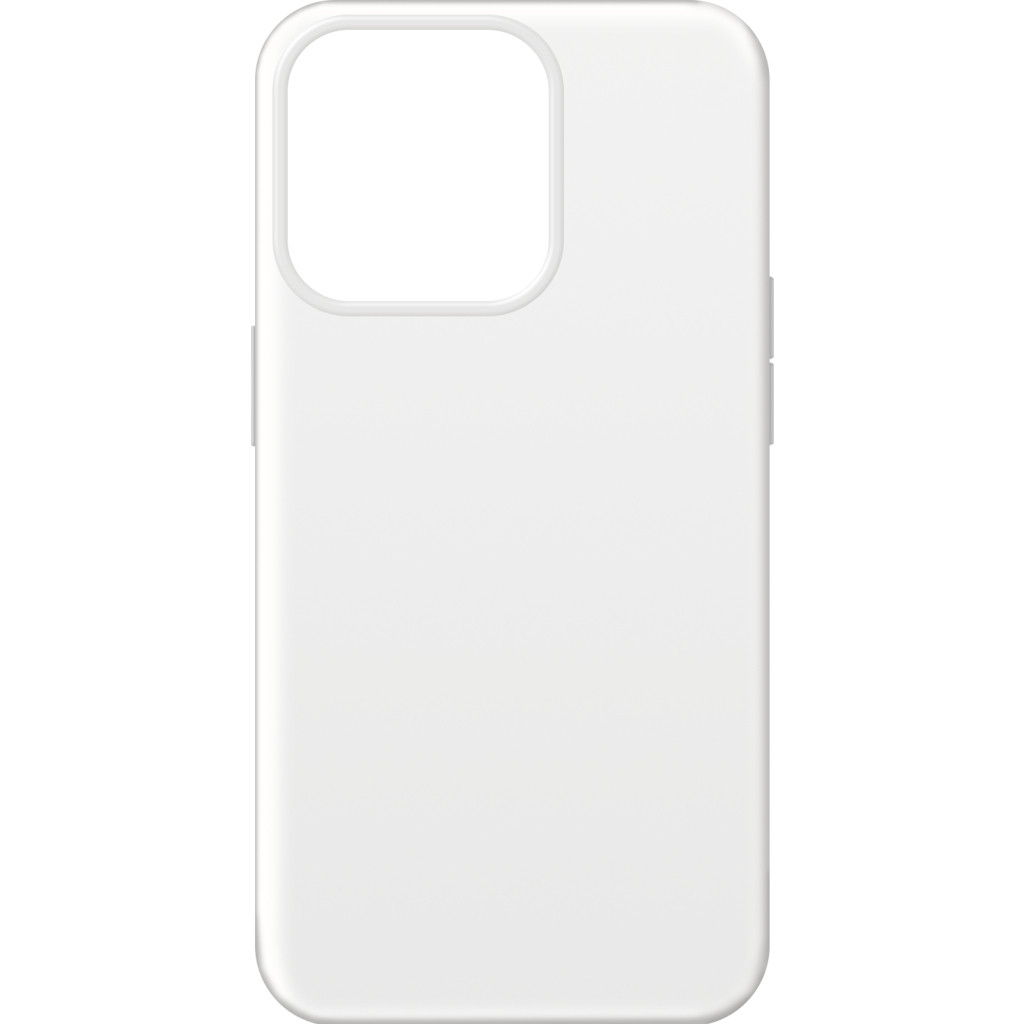 Чохол для смартфона MAKE Apple iPhone 15 Pro Max Silicone White (MCL-AI15PMWH)