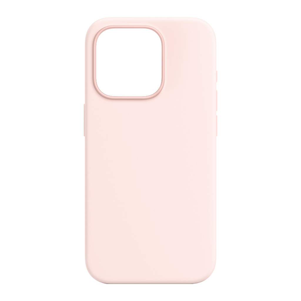 Чехол для смартфона MAKE Apple iPhone 15 Pro Silicone Chalk Pink (MCL-AI15PCP)