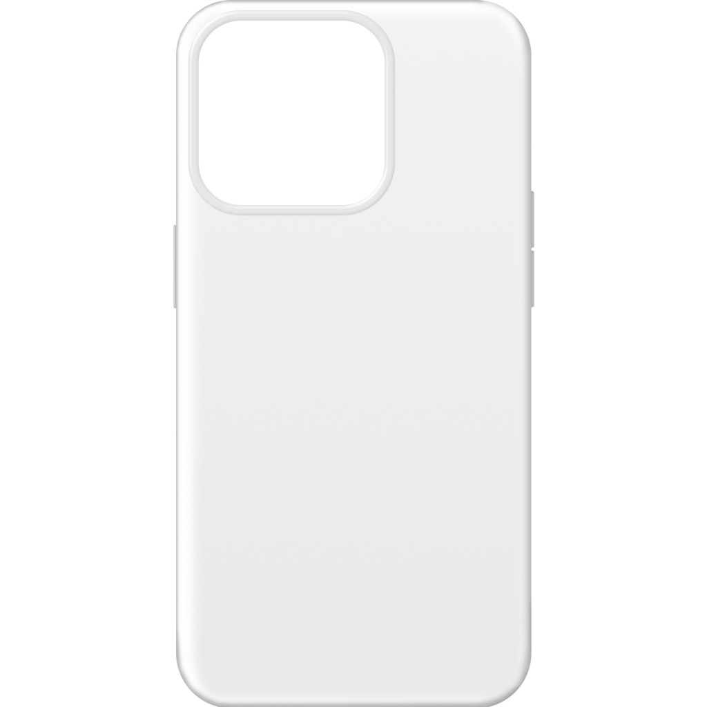 Чохол для смартфона MAKE Apple iPhone 15 Pro Silicone White (MCL-AI15PWH)