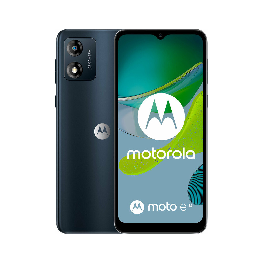 Смартфон Motorola E13 8/128GB Cosmic Black (PAXT0079RS)