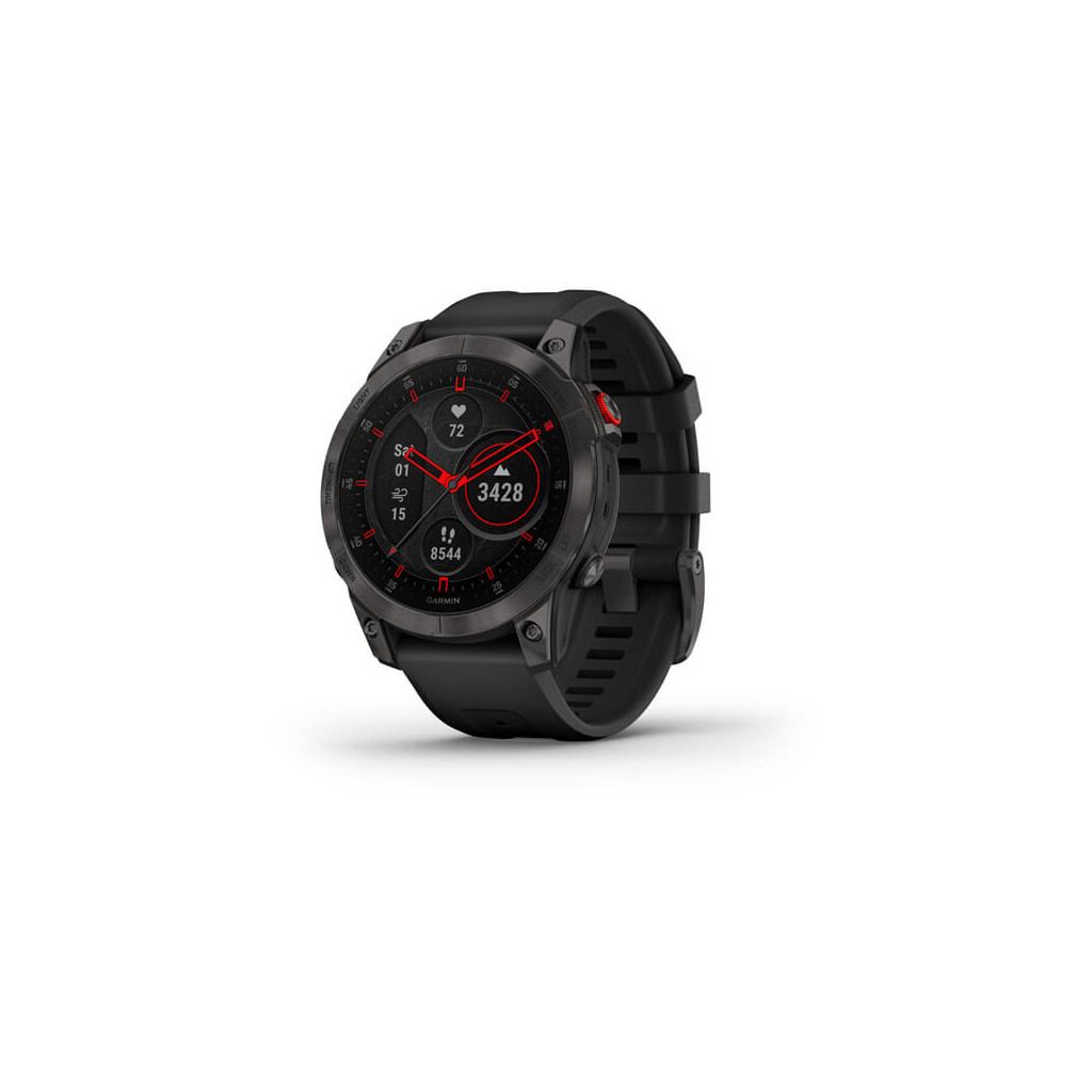 Смарт-годинник Garmin EPIX Gen 2 Sapphire, Gray Titanium (010-02582-11)