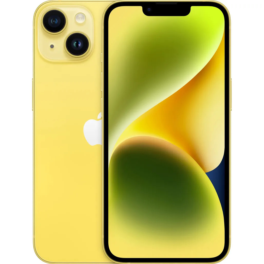 Смартфон Apple iPhone 14 128GB eSIM Yellow (MR3J3)