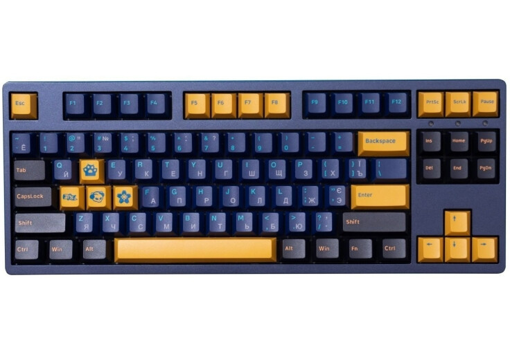 Клавіатура Akko 3087 V2 DS Horizon V2 Orange (6925758607735)